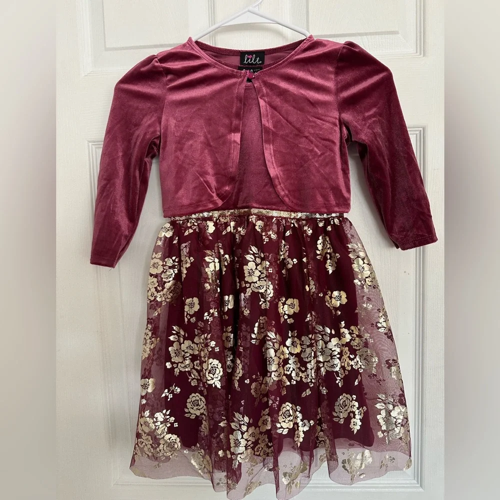 🆕Lilt Girl’s Tulle 2-Piece Dress